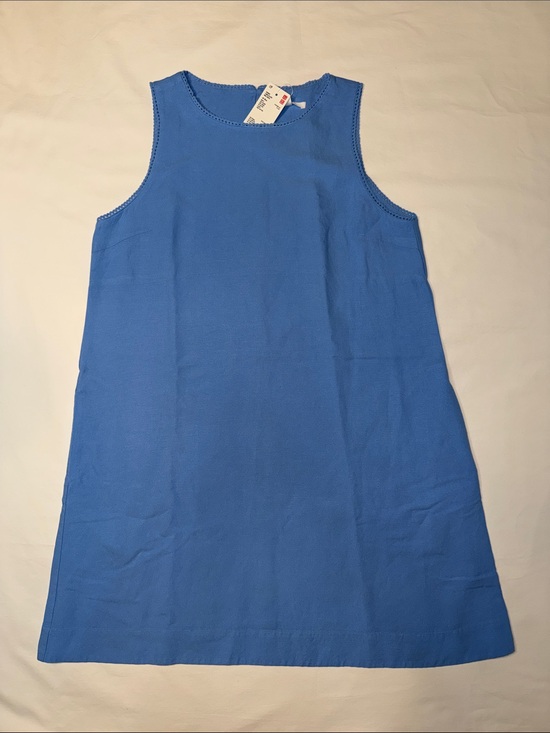 Uniqlo Dresses & Skirts - Uniqlo Blue Linen-Blend Mini Dress M NWT